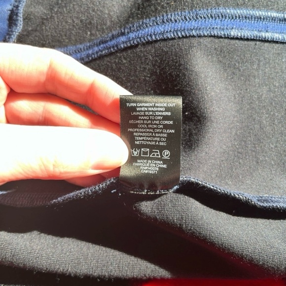 Generation Love Vegan Faux Leather Blue Stretch Leggings Size XXS - Picture 7 of 10